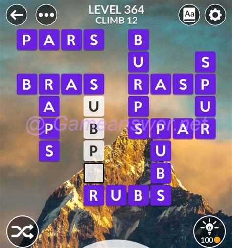 You will have in this game to find words. . Wordscapes level 364